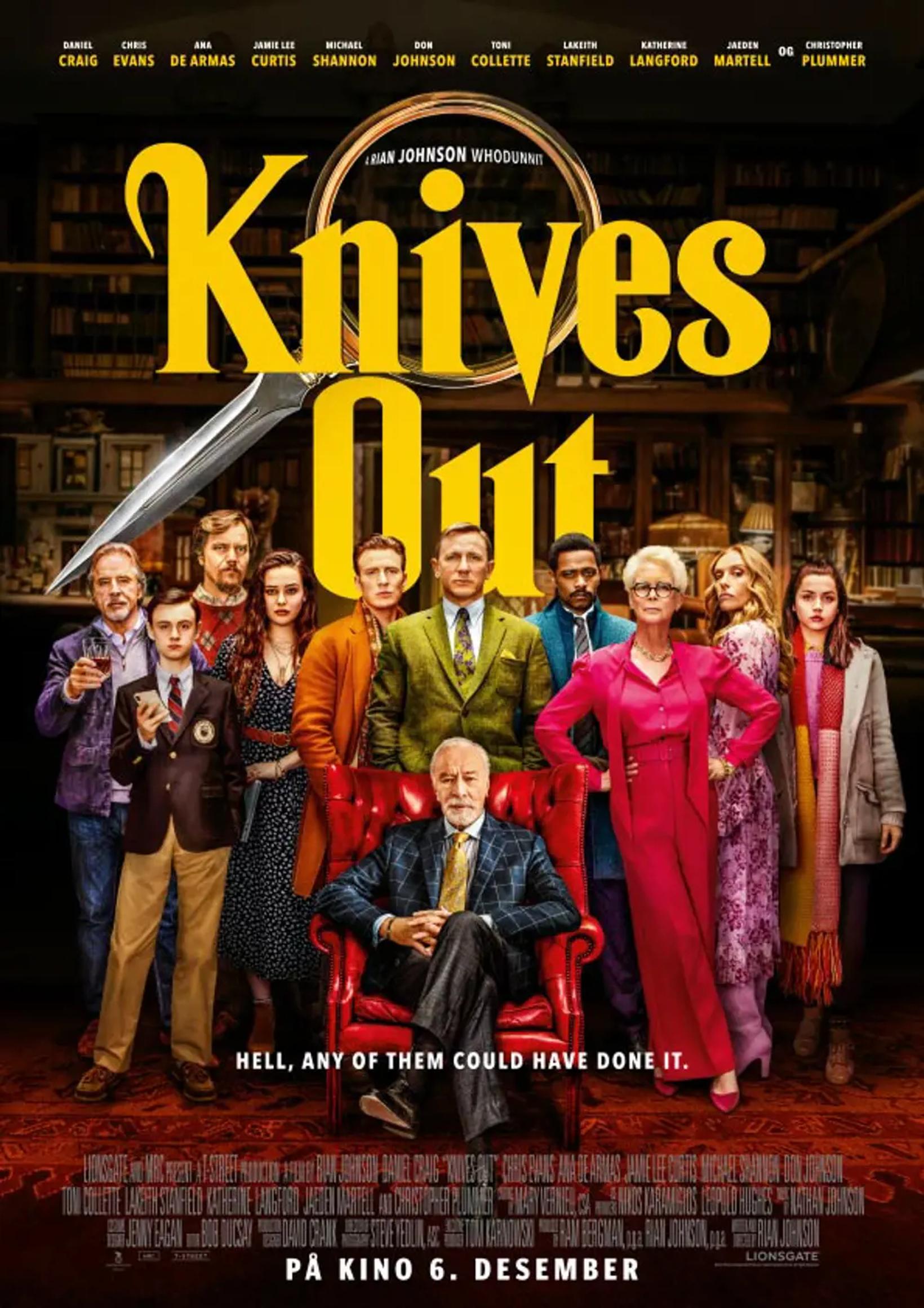 Plakat for 'Knives Out'