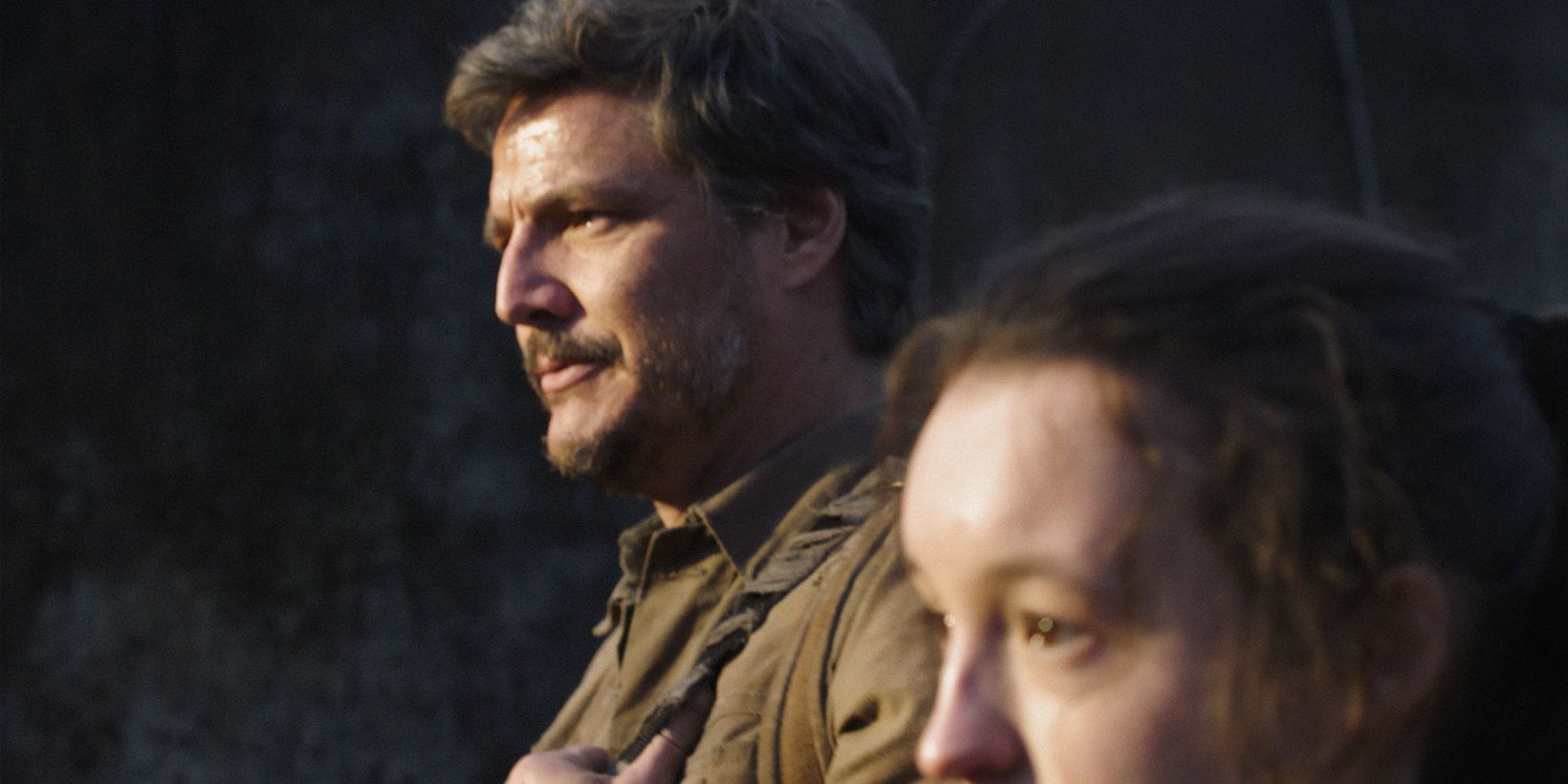 Pedro Pascal og Bella Ramsey i The Last of Us