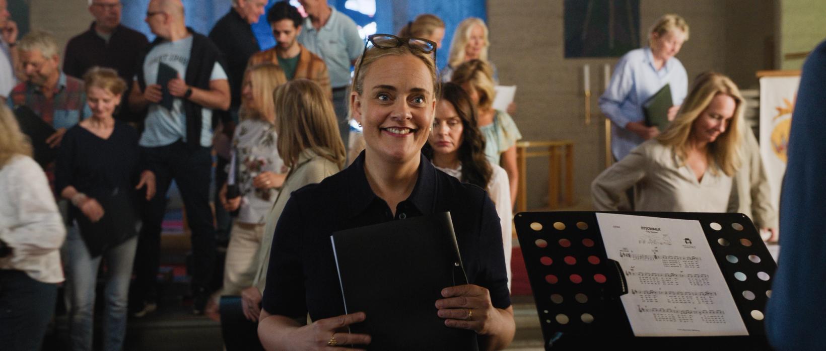 Henriette Steenstrup som Pernille i sesong 4 av "Pørni"