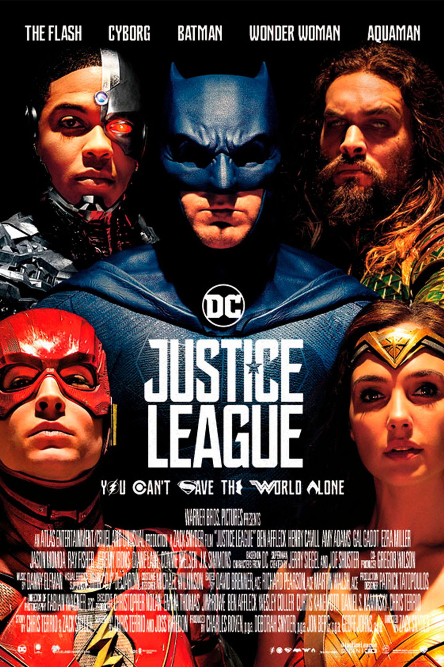 Plakat for 'Justice League'