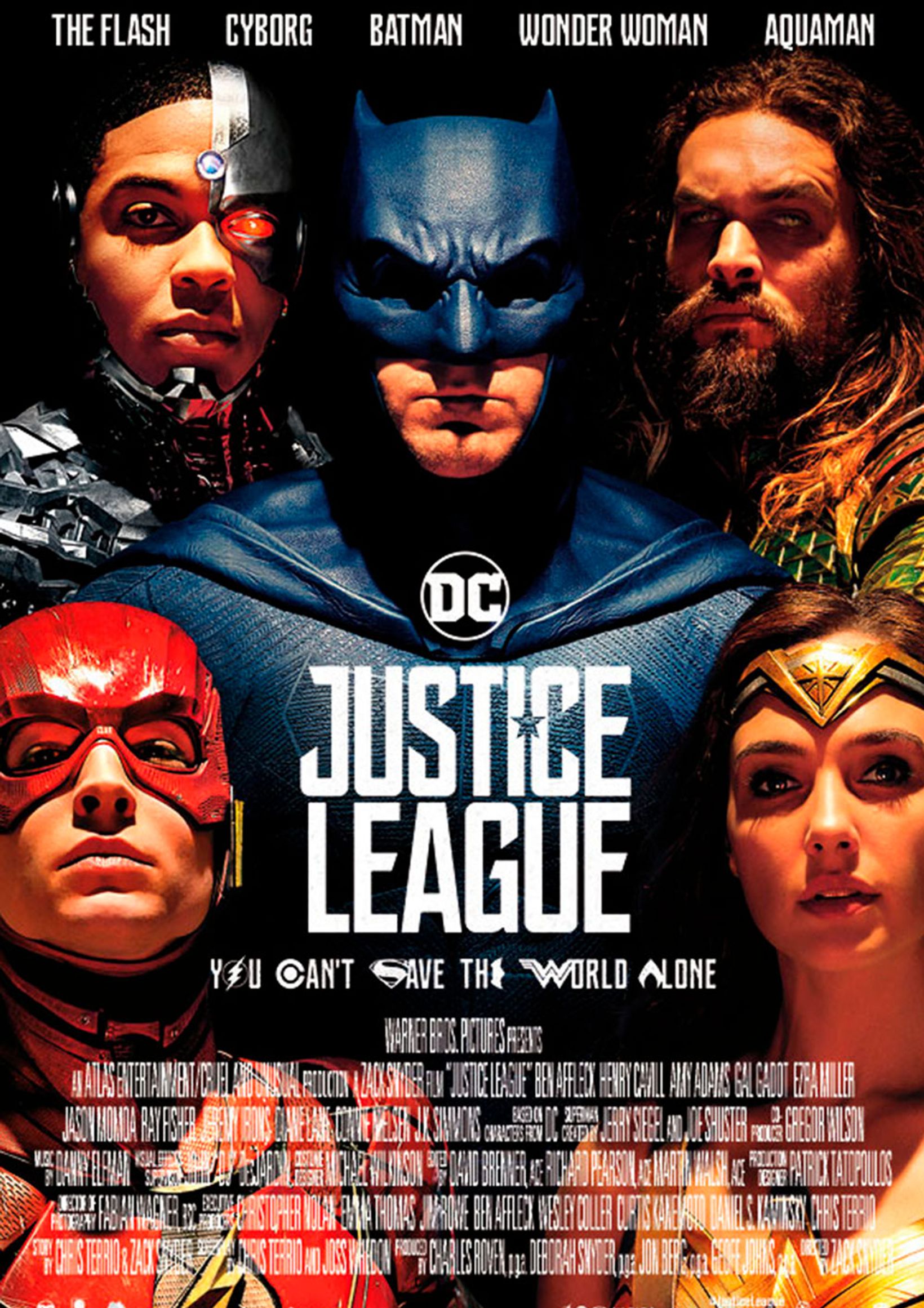 Plakat for 'Justice League'