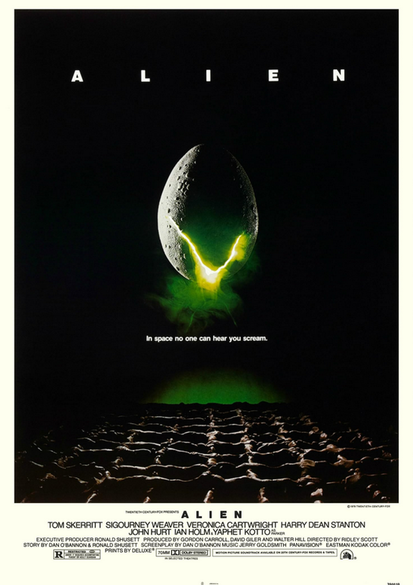 Plakat for 'Alien: Den 8. passasjer'