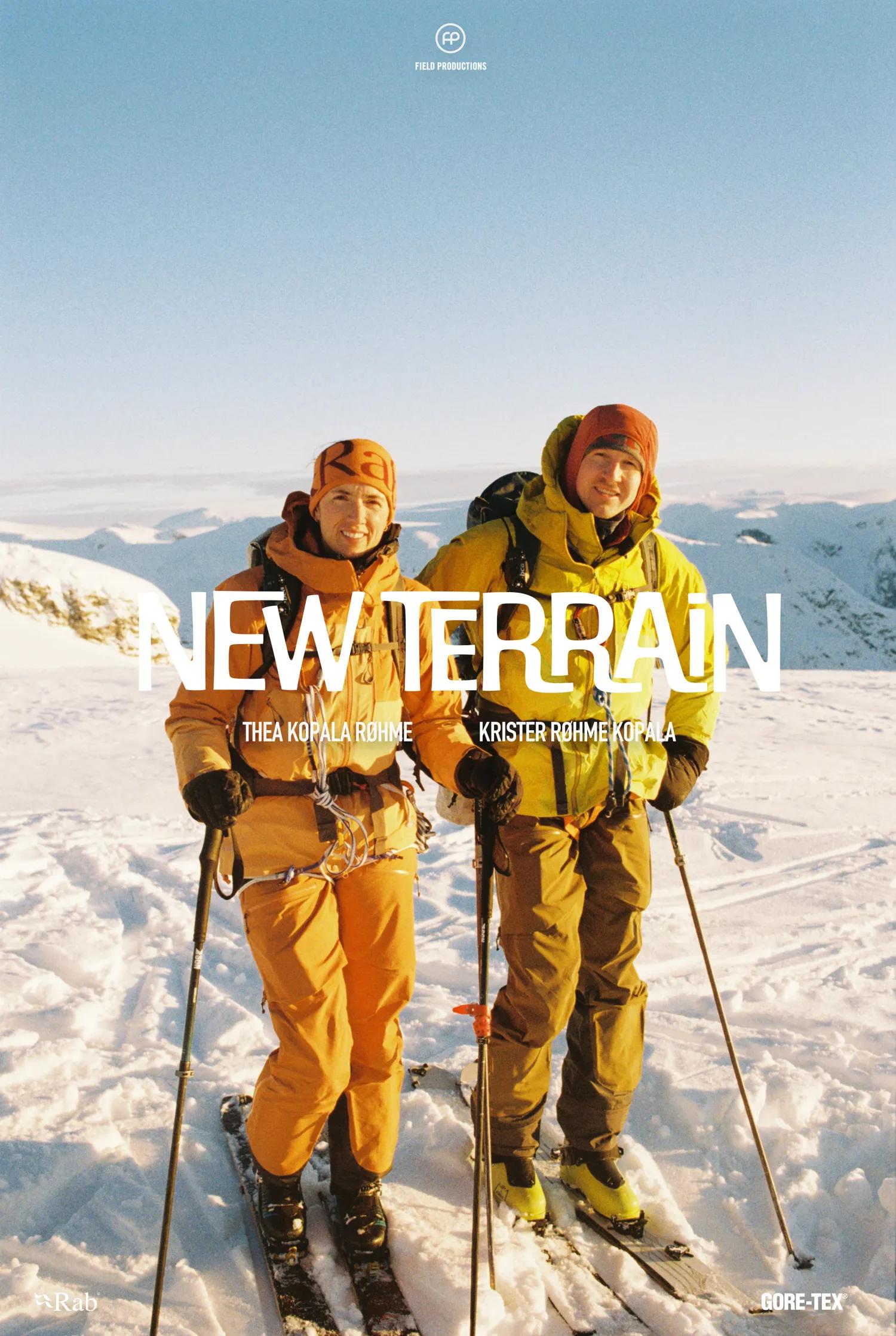 Plakat for 'New Terrain'