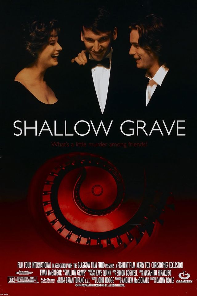 Plakat for 'Shallow Grave'