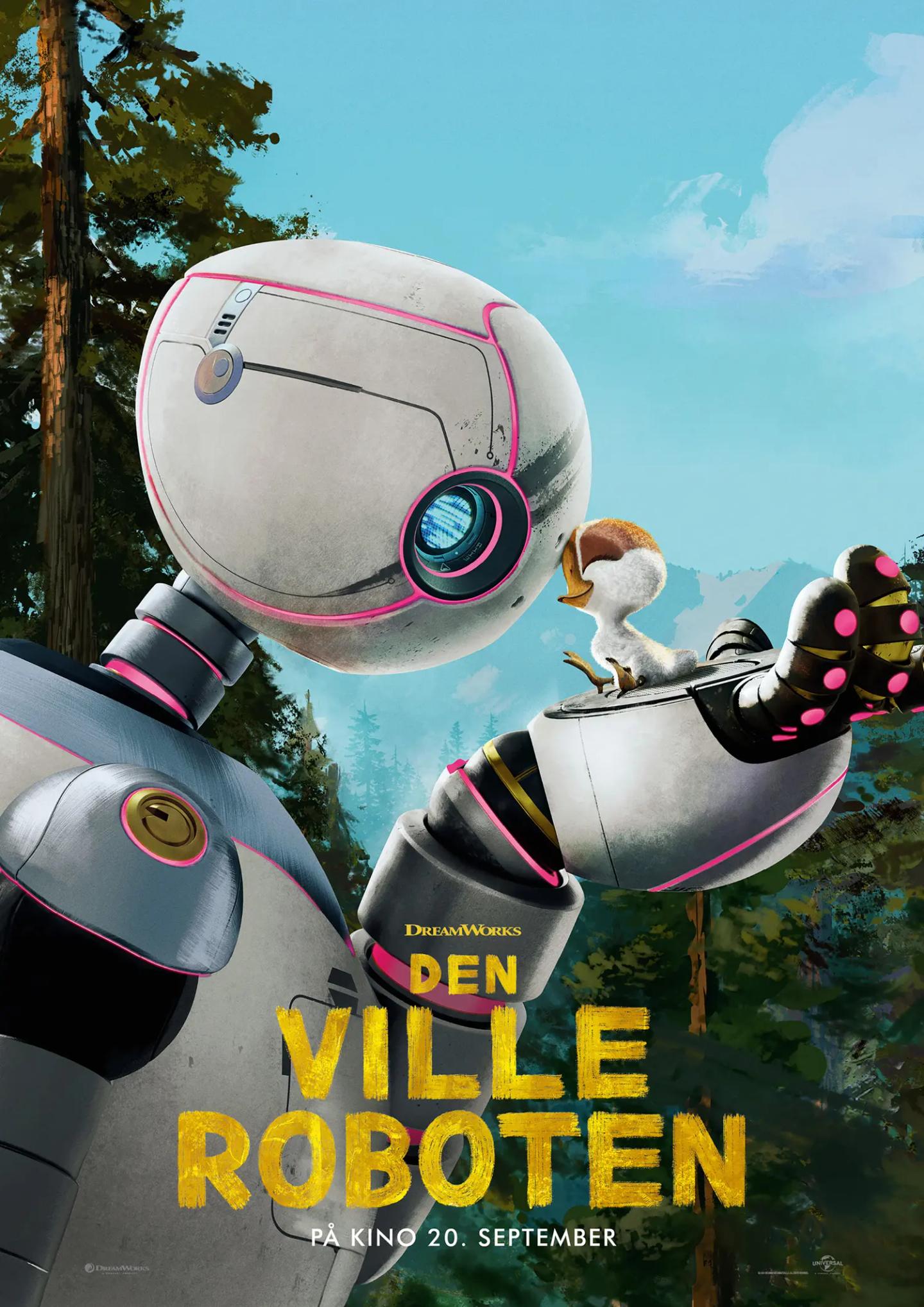 Plakat for 'Den ville roboten'