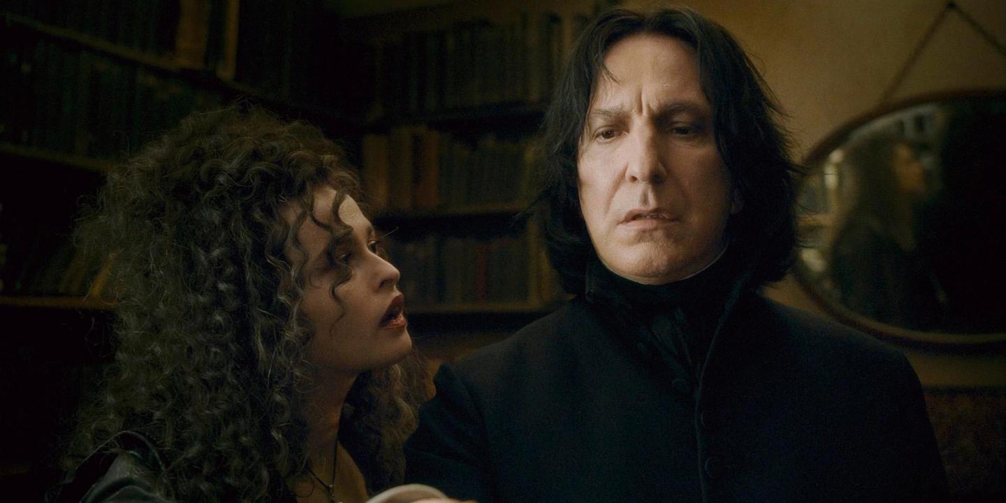 Alan Rickman som Severus Slur i Harry Potter