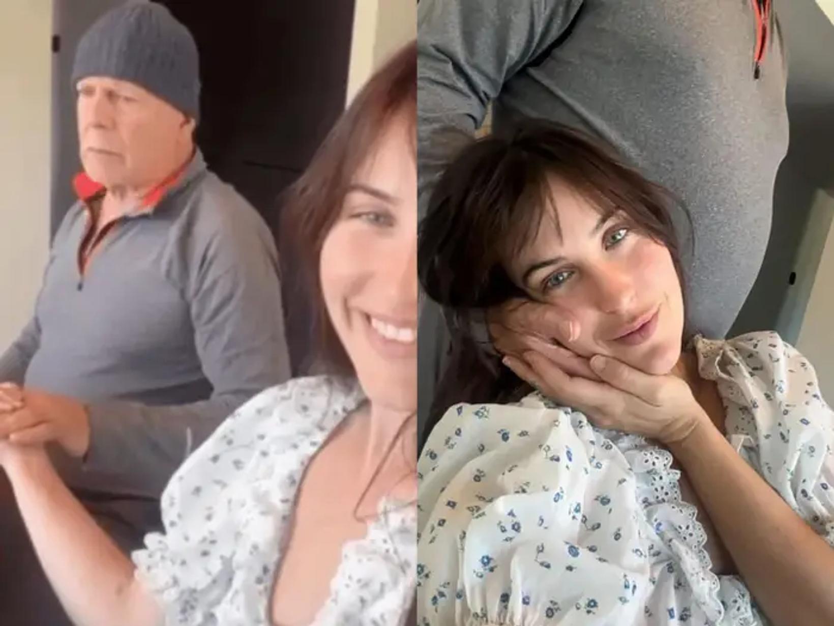 Scout Willis og Bruce Willis