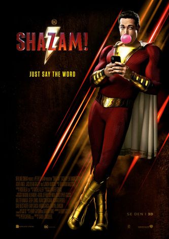 Plakat for 'Shazam!'
