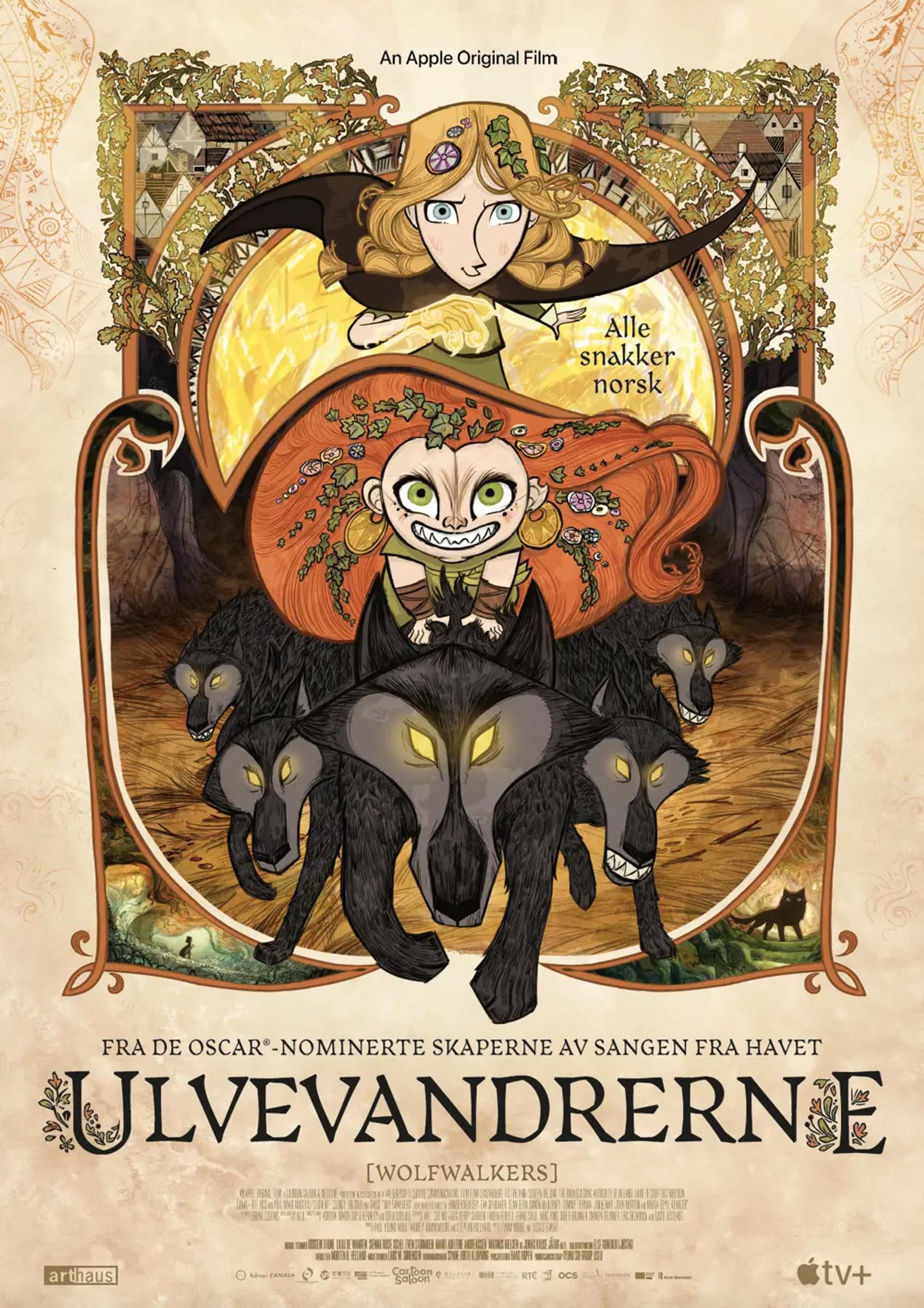 Plakat for 'Ulvevandrerne'