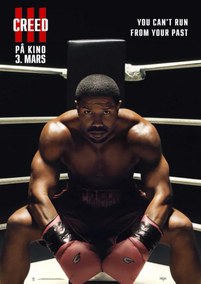 Michael B. Jordan in a boxing ring