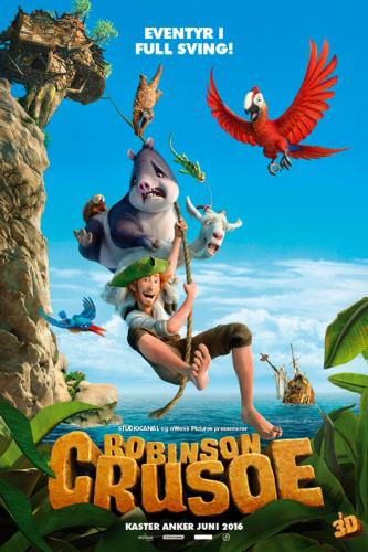 Plakat for 'Robinson Crusoe'