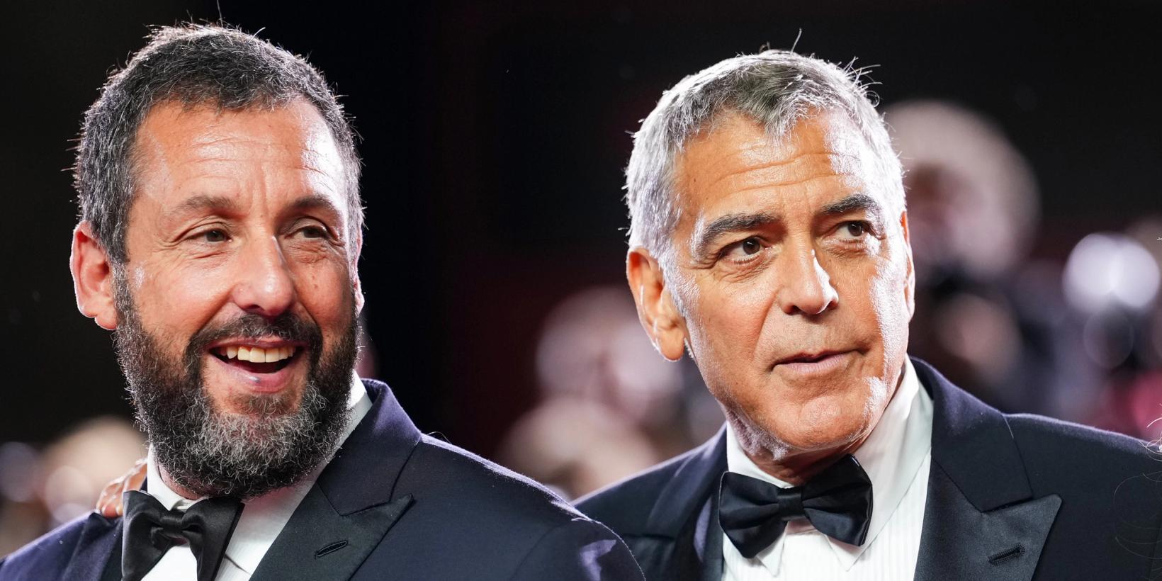Adam Sandler og George Clooney