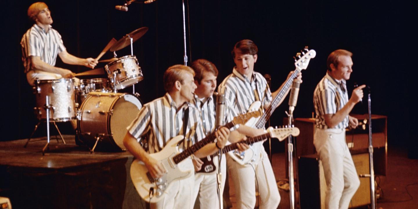 Stillbilde fra dokumentarfilmen The Beach Boys