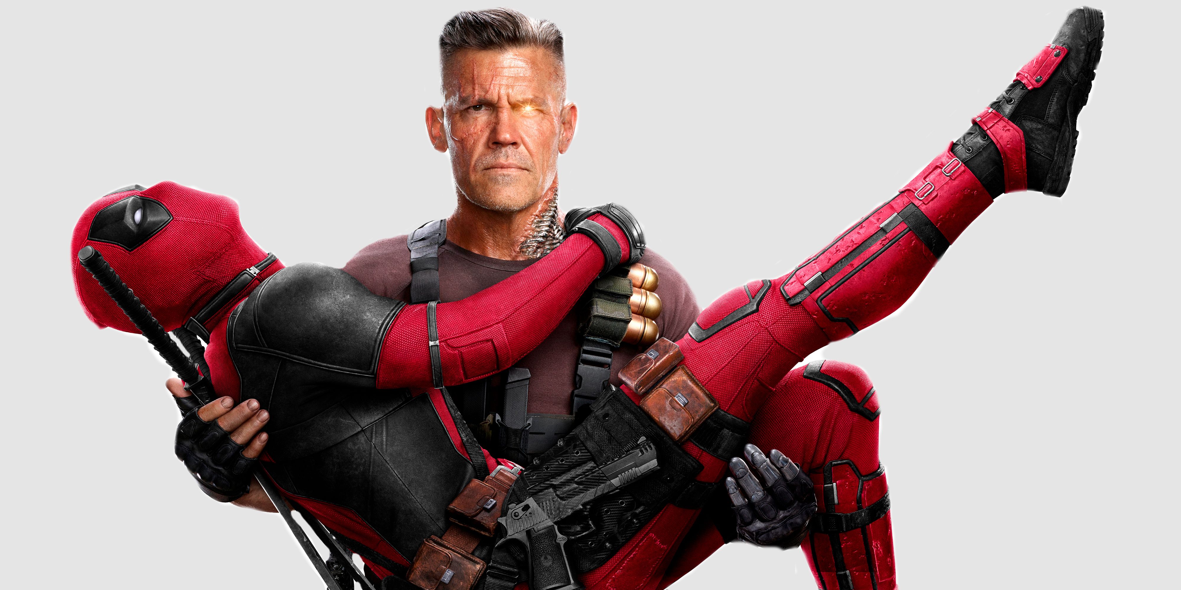 Deadpool 2 (grå bagrunn)