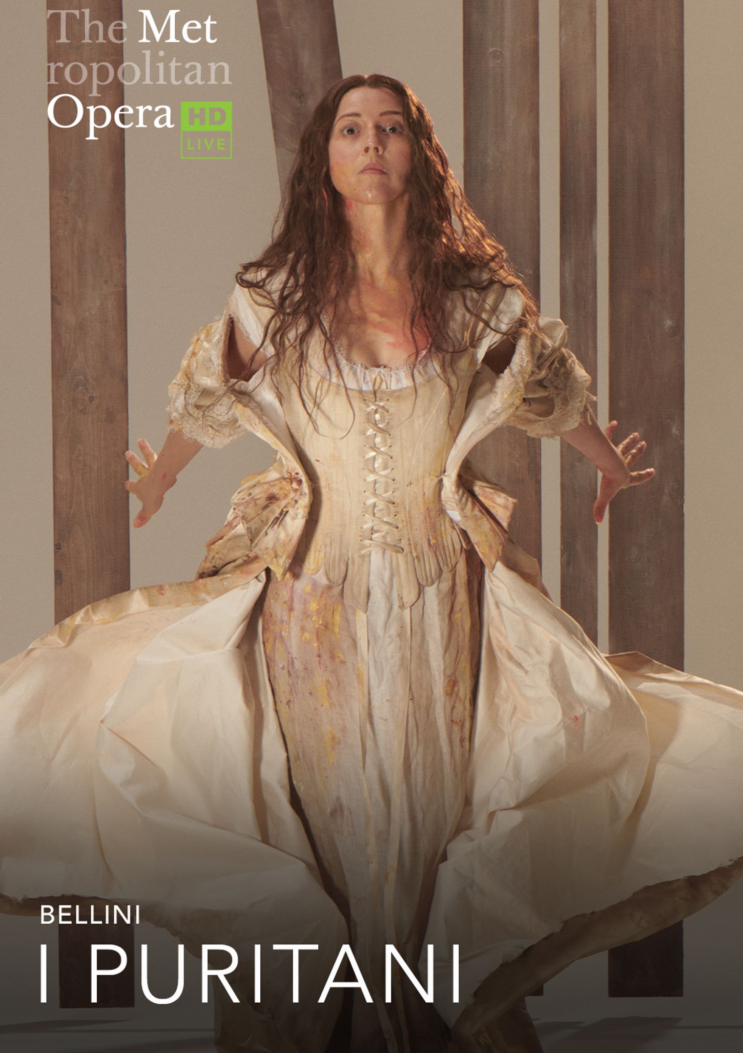 Plakat for 'The Met Opera: I Puritani'
