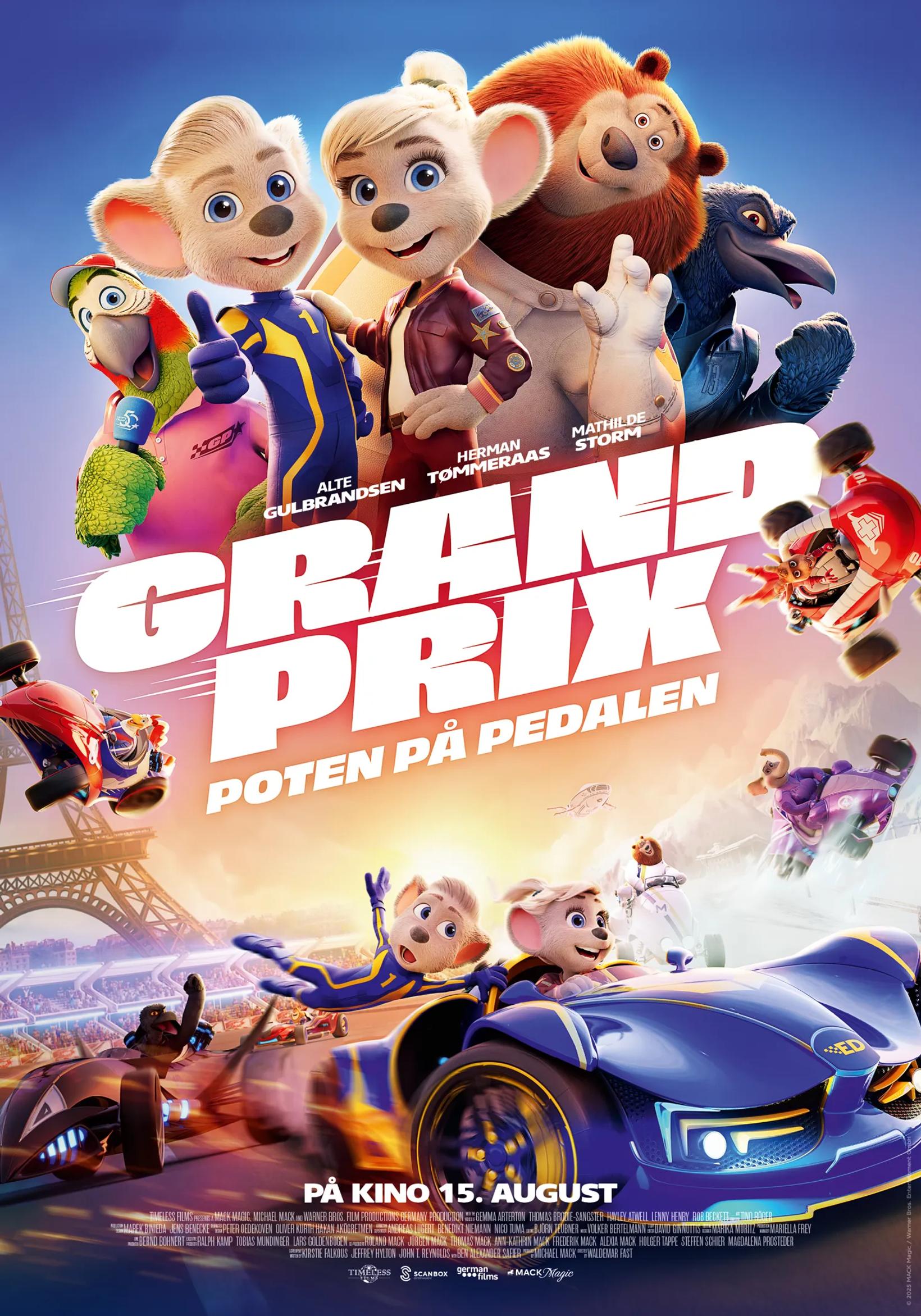 Grand Prix - Poten på pedalen