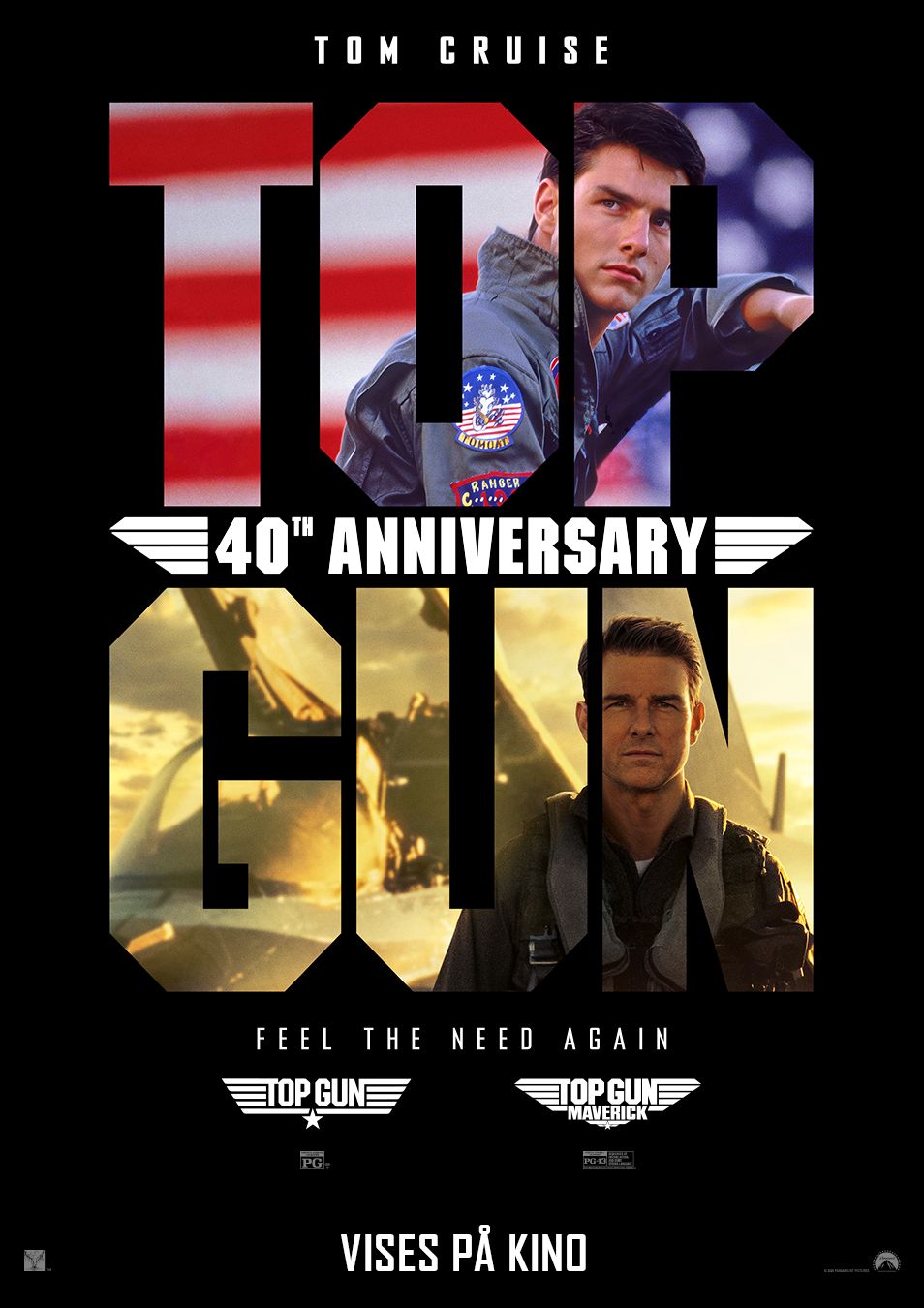 Plakat for 'Top Gun (40th Anniversary)'