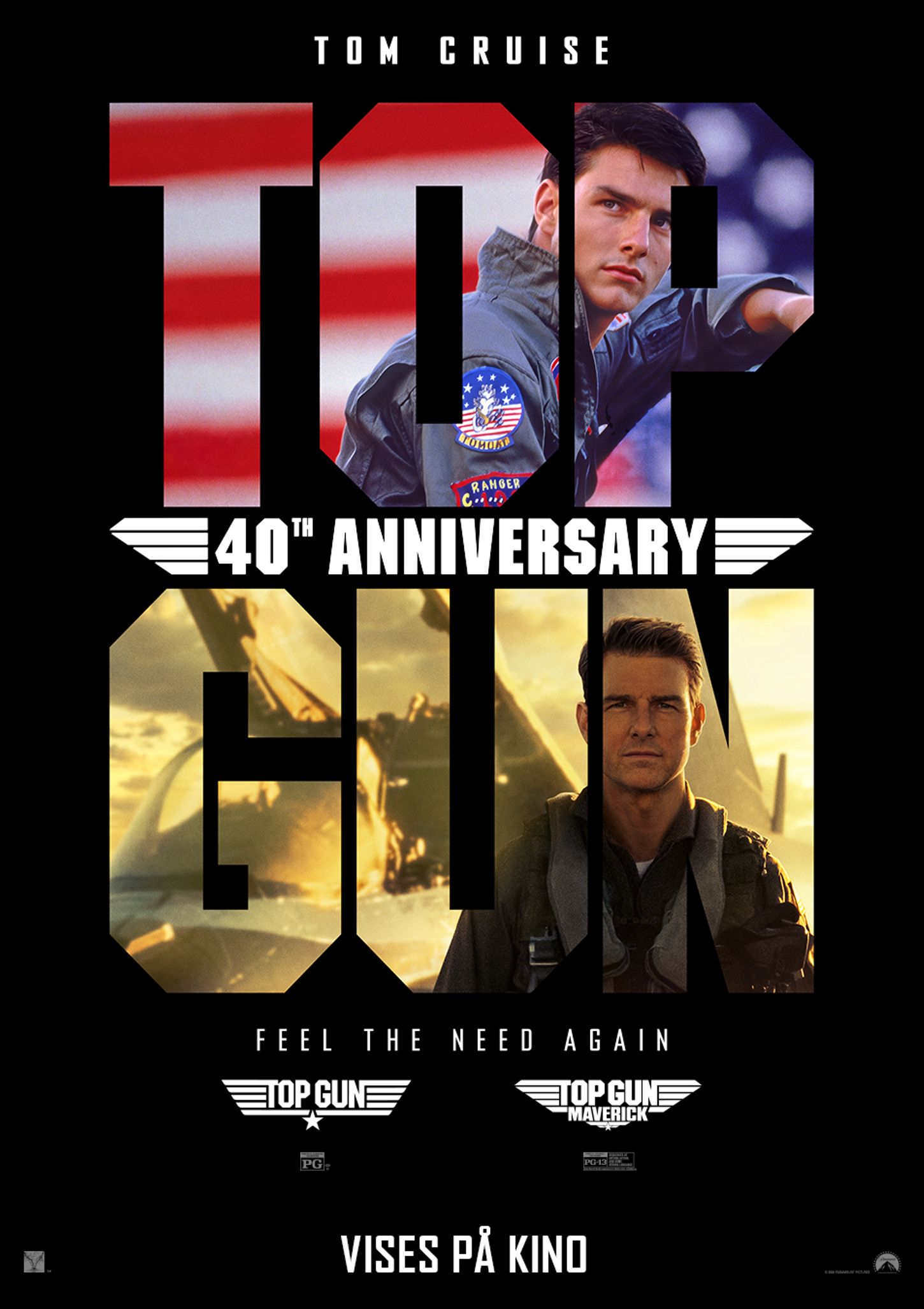 Plakat for 'Top Gun (40th Anniversary)'