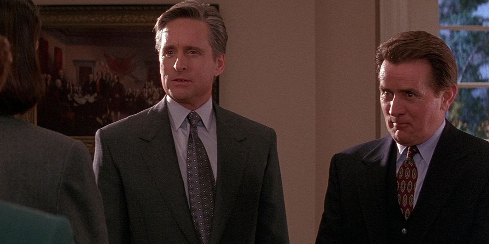 Michael Douglas i The American President/Den amerikanske presidenten