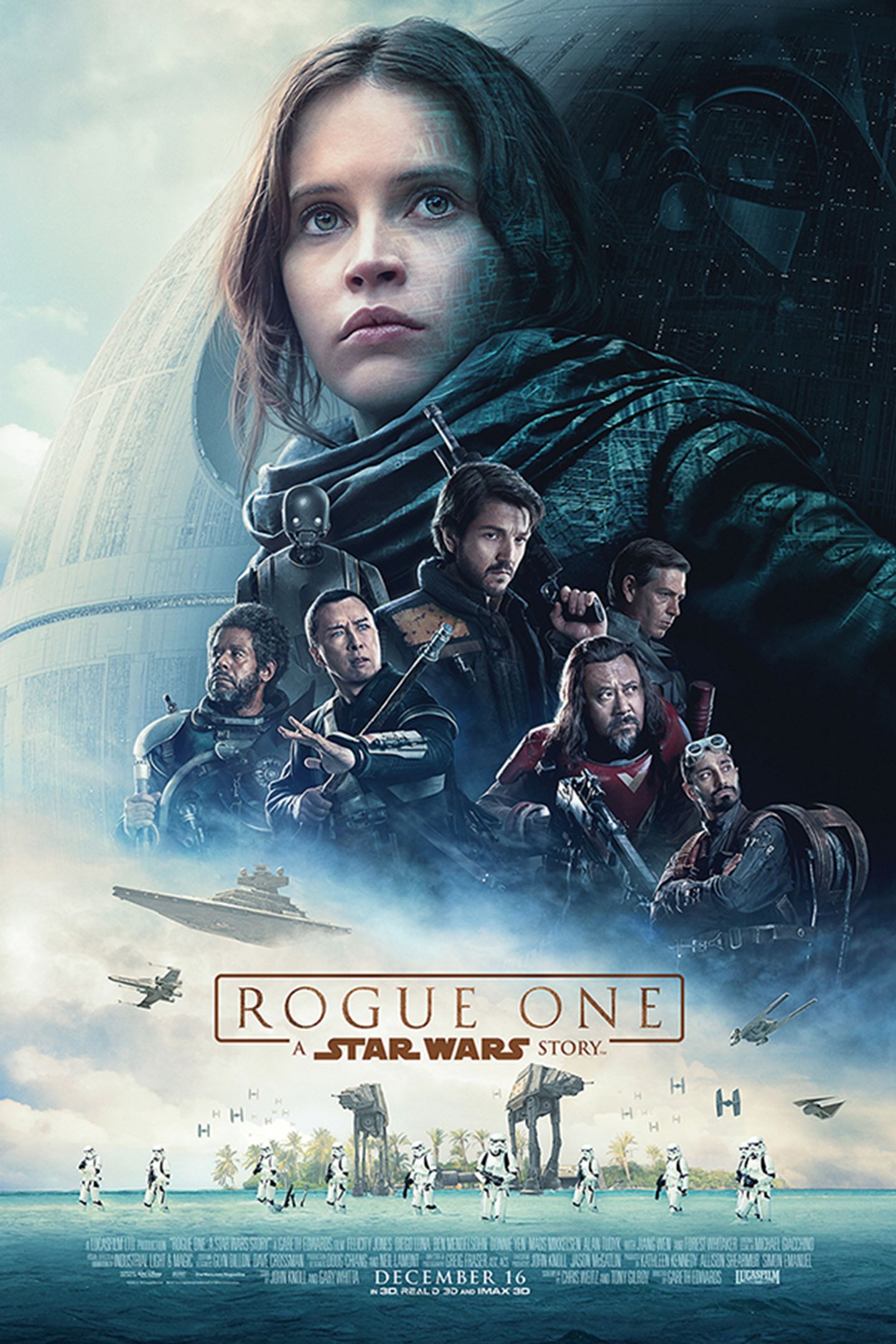 Plakat for 'Rogue One: A Star Wars Story 3D'