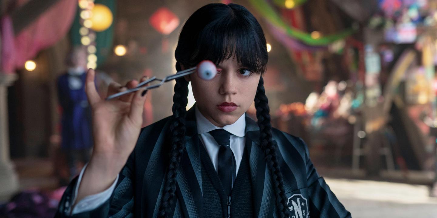 Jenna Ortega i Wednesday sesong 2