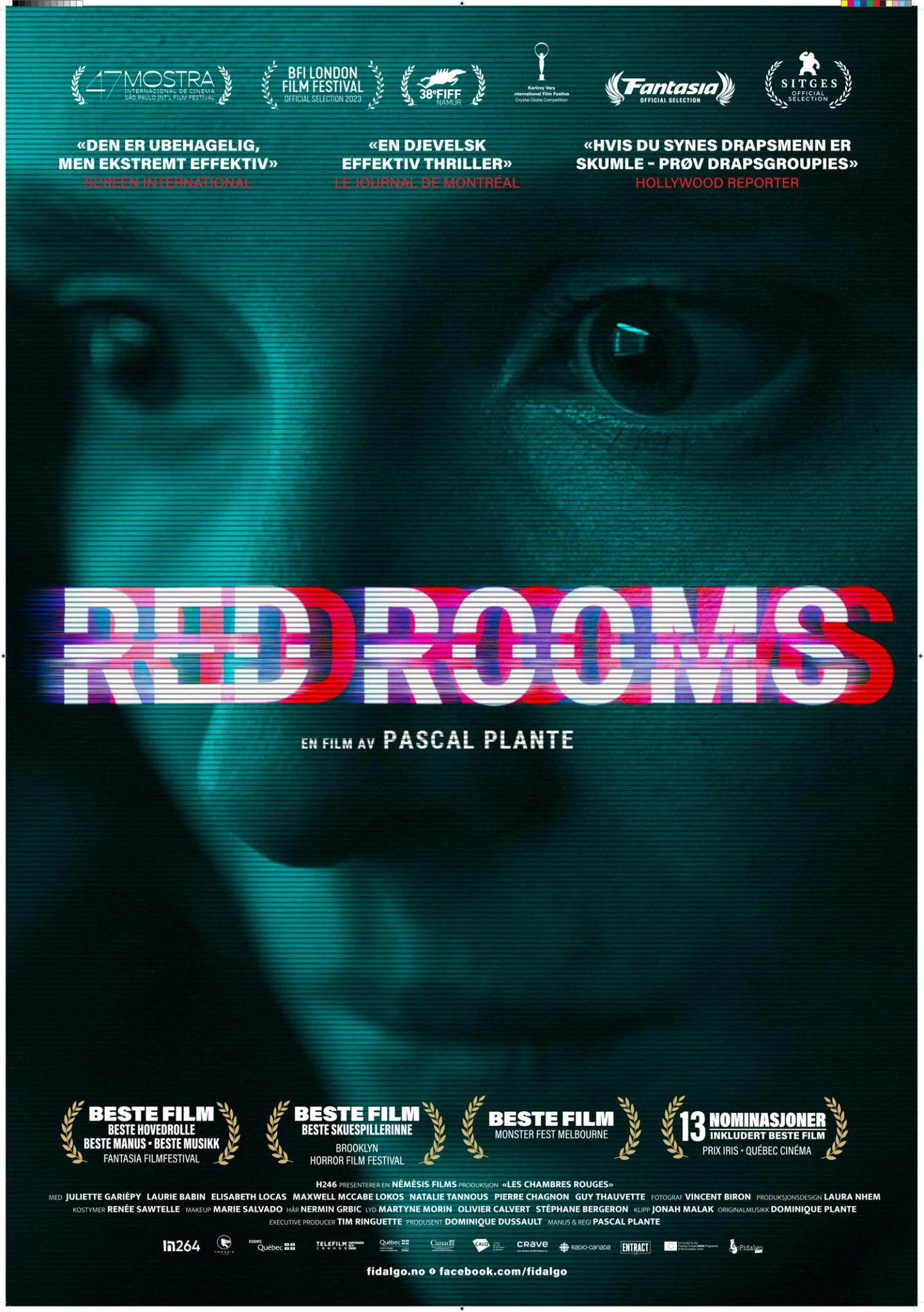 Red Rooms - Plakat