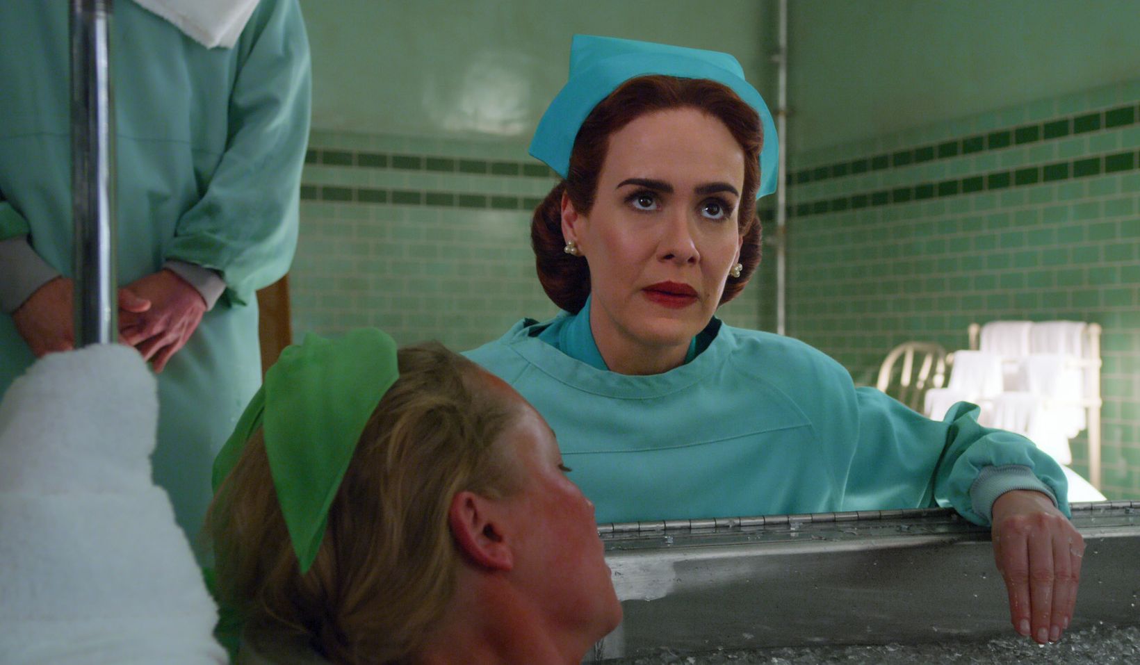 Sarah Paulson som Nurse Mildred Ratched i Ratched