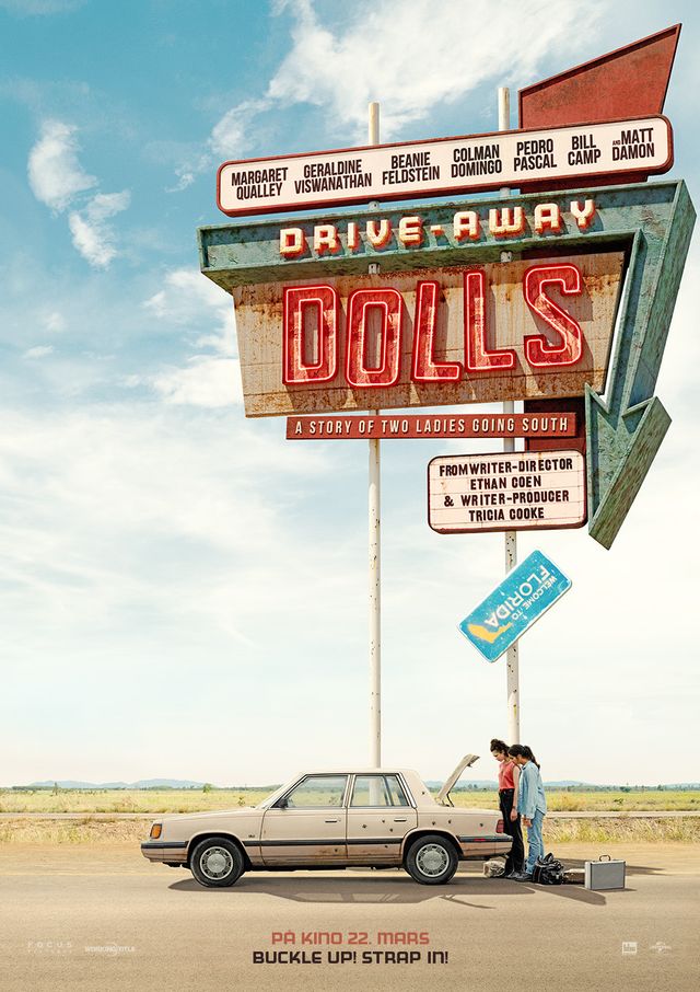 Plakat for 'Drive-Away Dolls'
