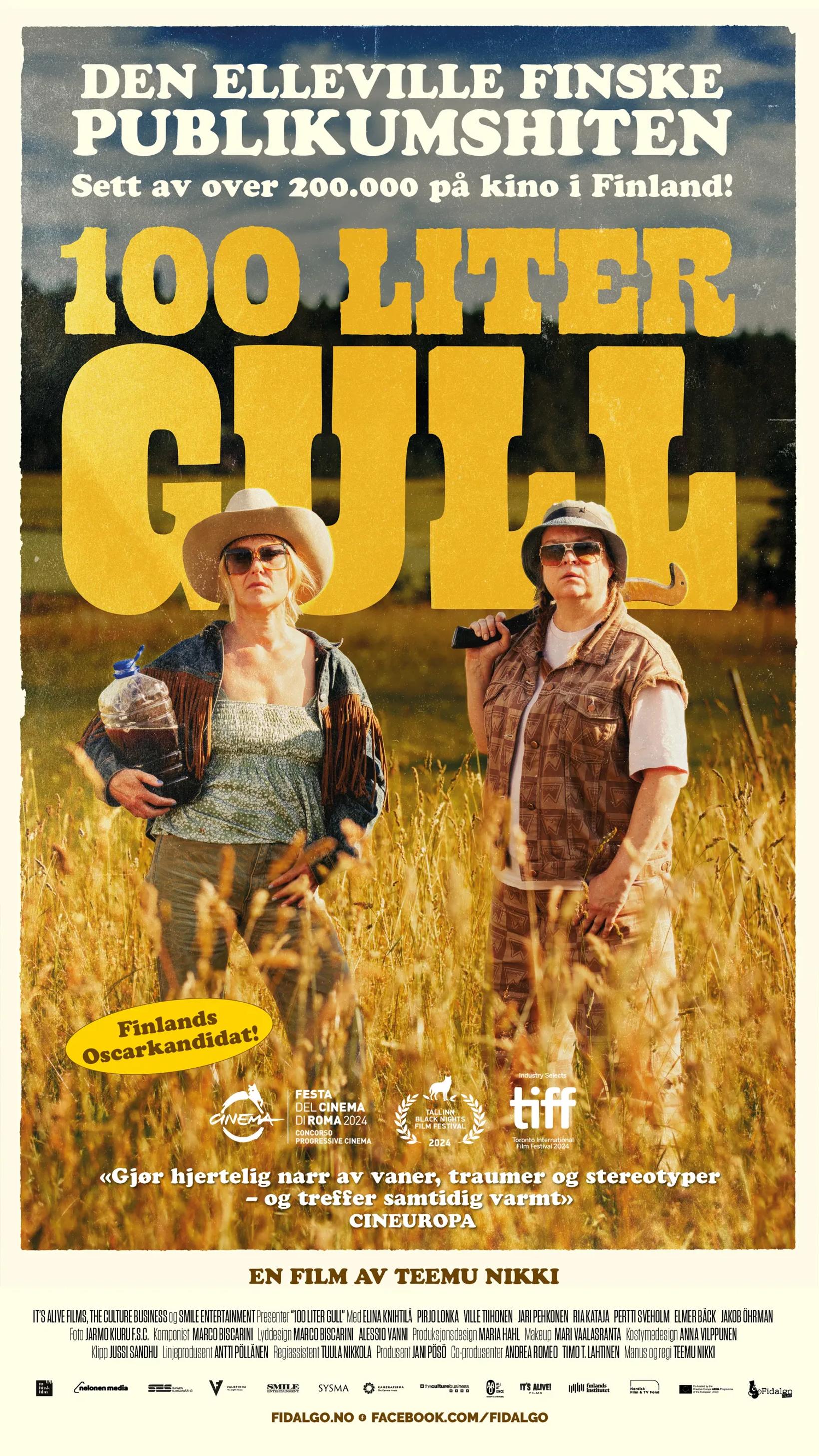 100 liter gull