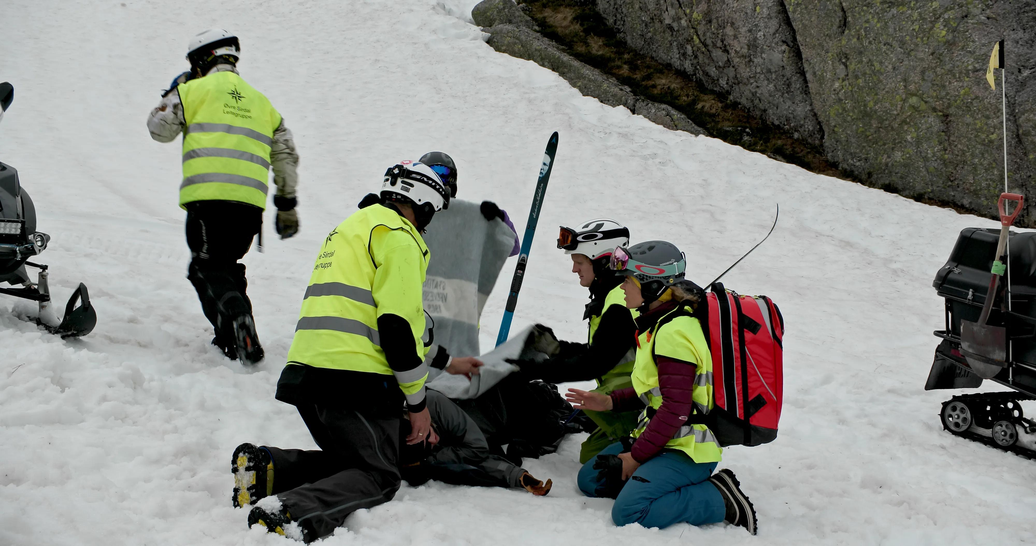 Bilde fra 'Fjellets frivillige'