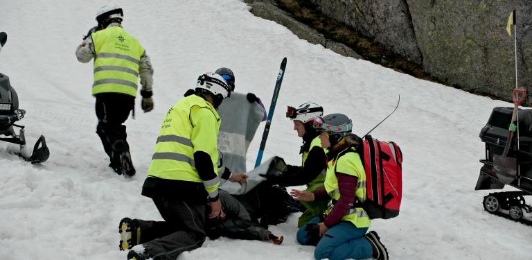 Bilde fra 'Fjellets frivillige'