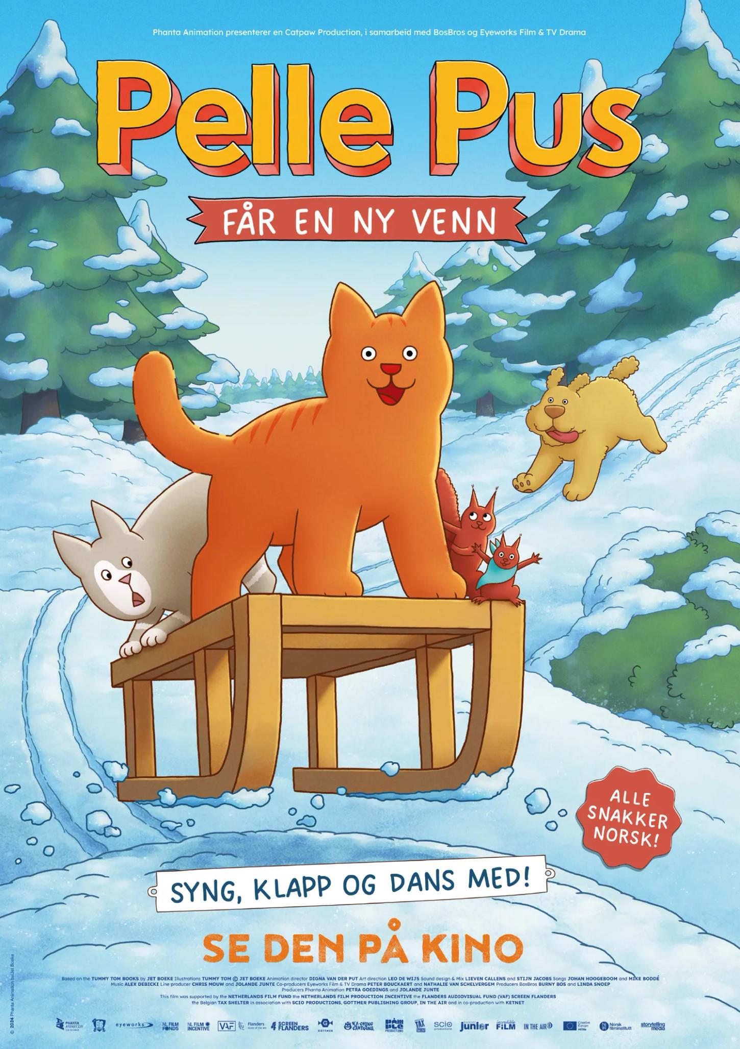Plakat for 'Pelle pus får en ny venn'