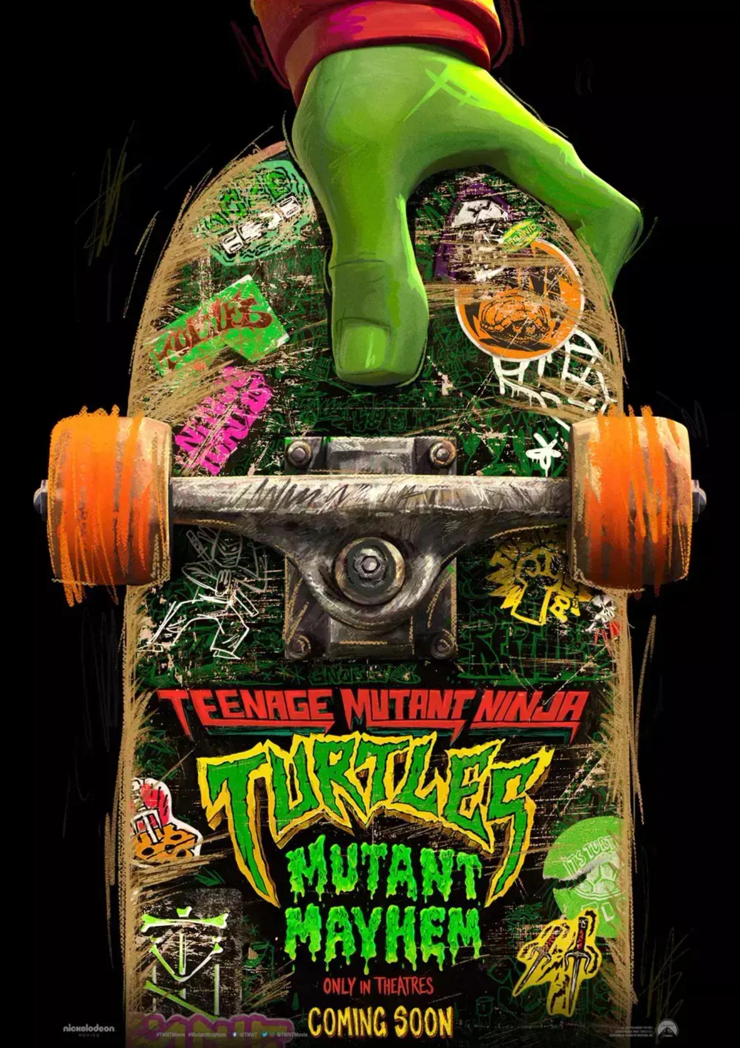 Plakat for 'Teenage Mutant Ninja Turtles: Mutant Mayhem'