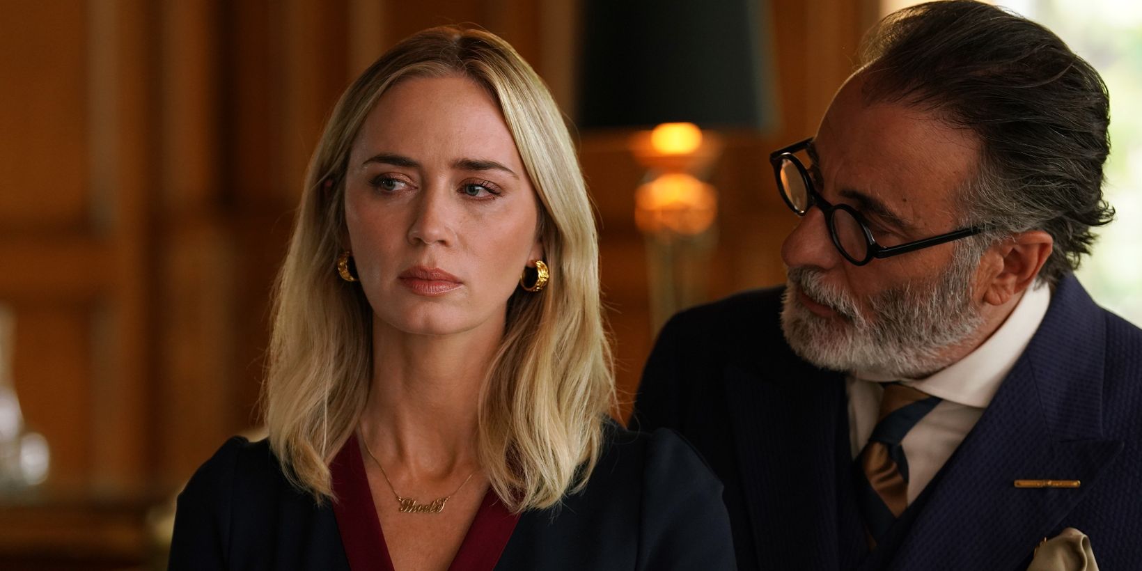Emily Vlunt og Andy Garcia i Pain Hustlers