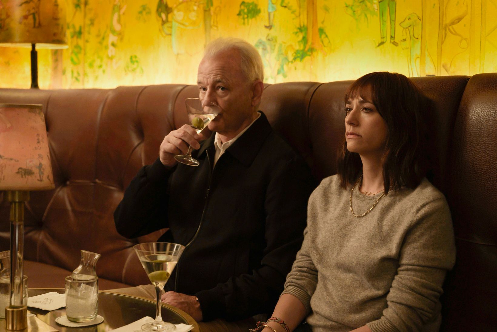Bill Murray og Rashida Jones i On the Rocks