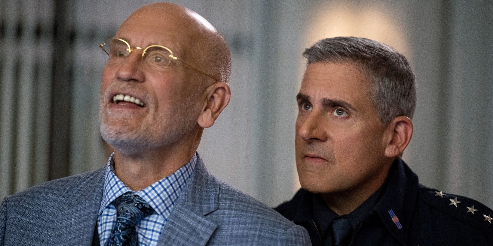 John Malkovich og Steve Carell i Space Force sesong 2