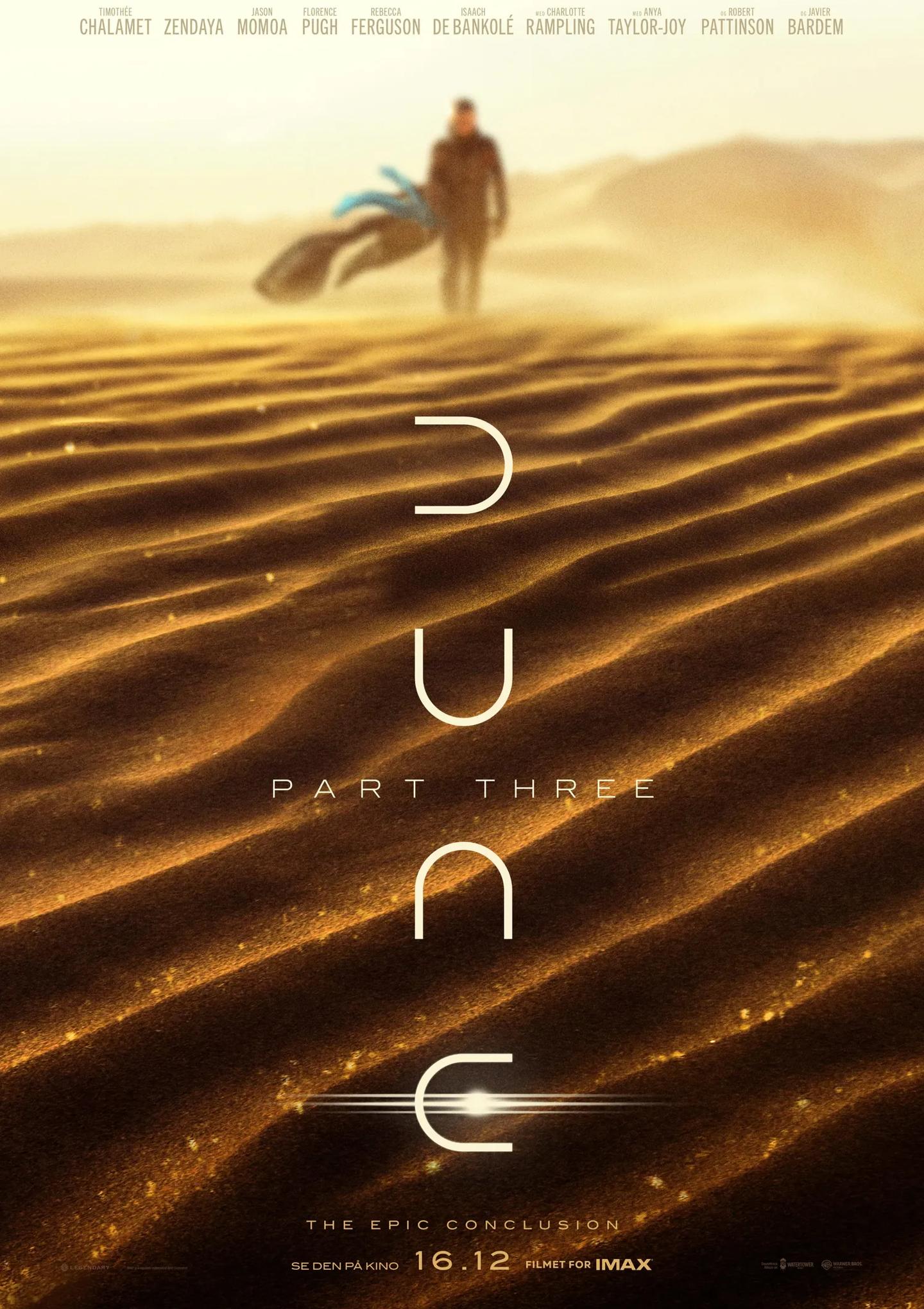 Plakat for 'Dune: Part Three'