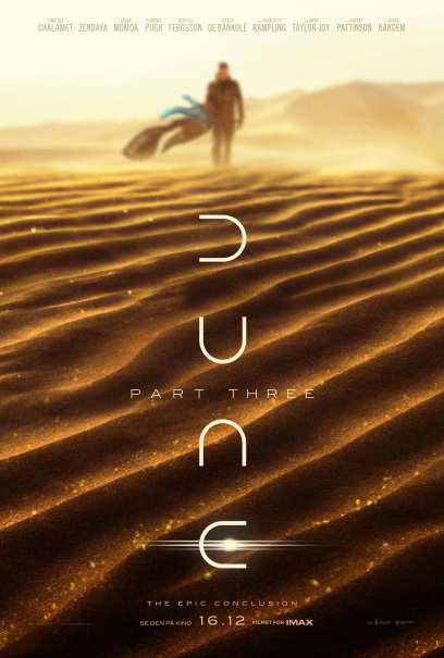 Plakat for 'Dune: Part Three'