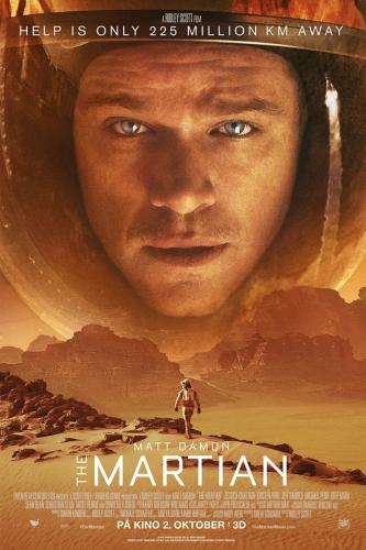 Plakat for 'The Martian (3D)'