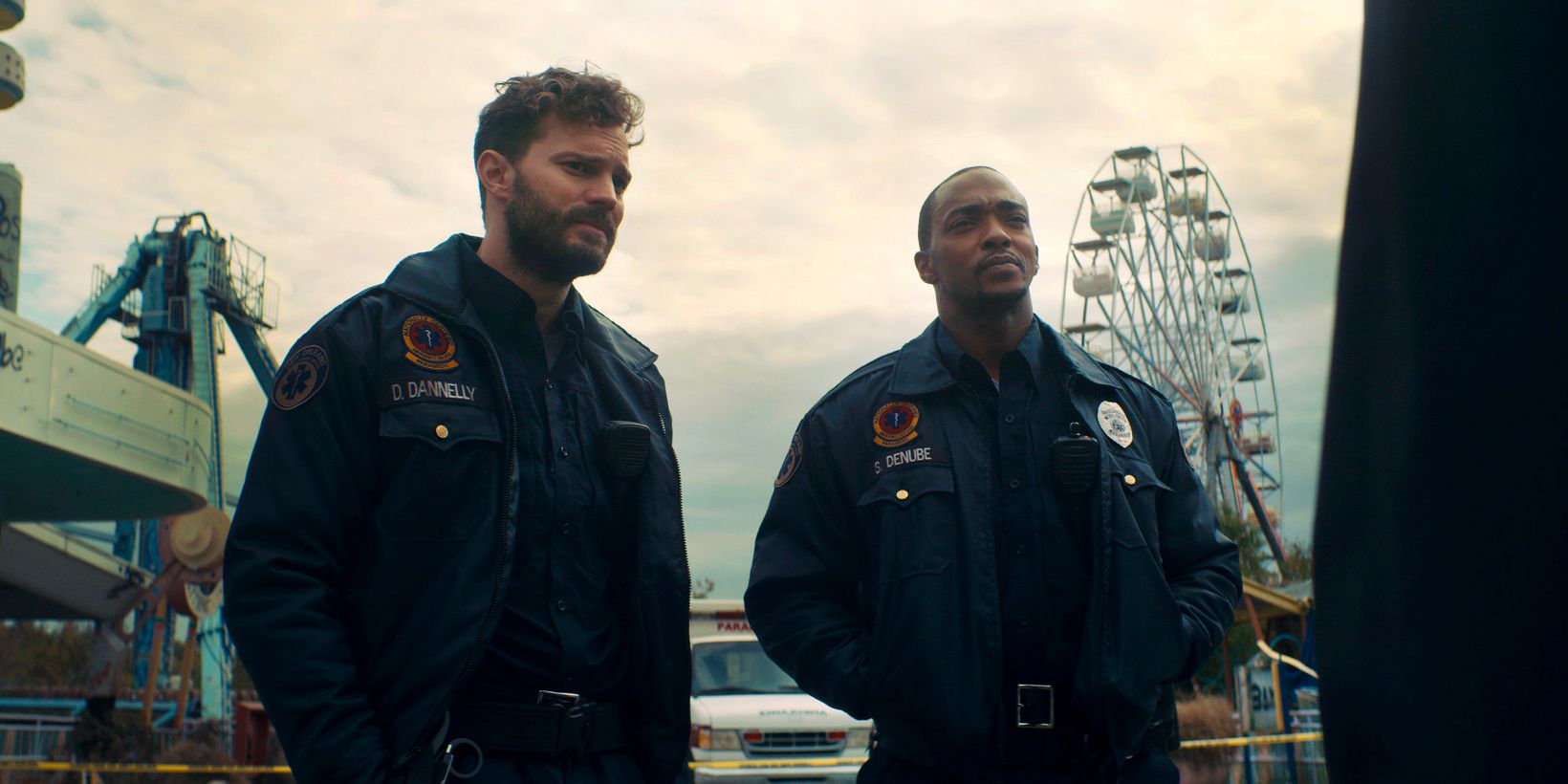 Jamie Dornan og Anthony Mackie i Synchronic