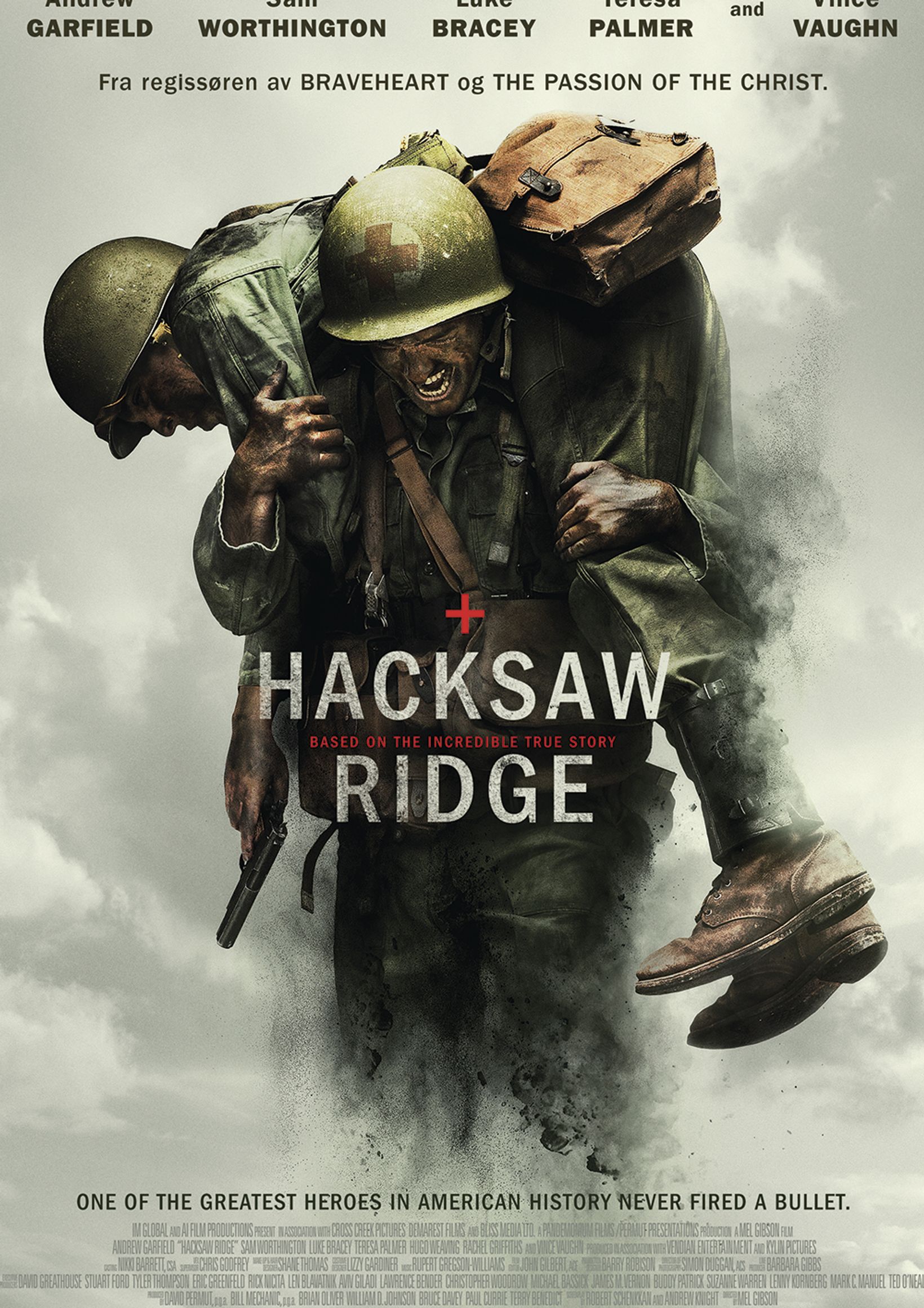 Plakat for 'Hacksaw Ridge'