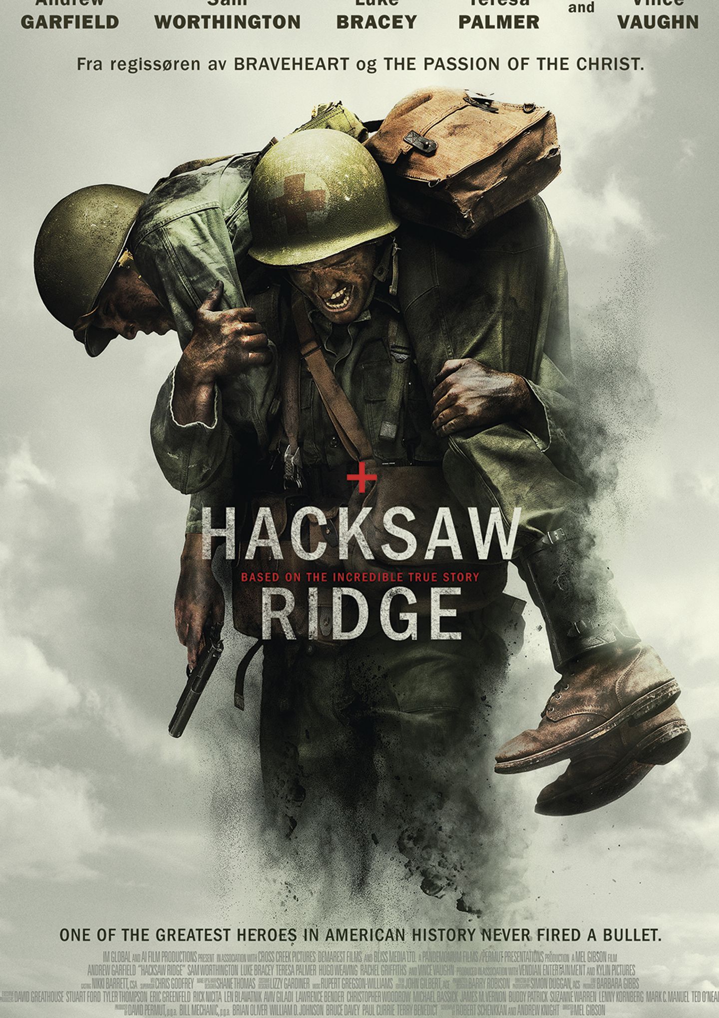 Plakat for 'Hacksaw Ridge'