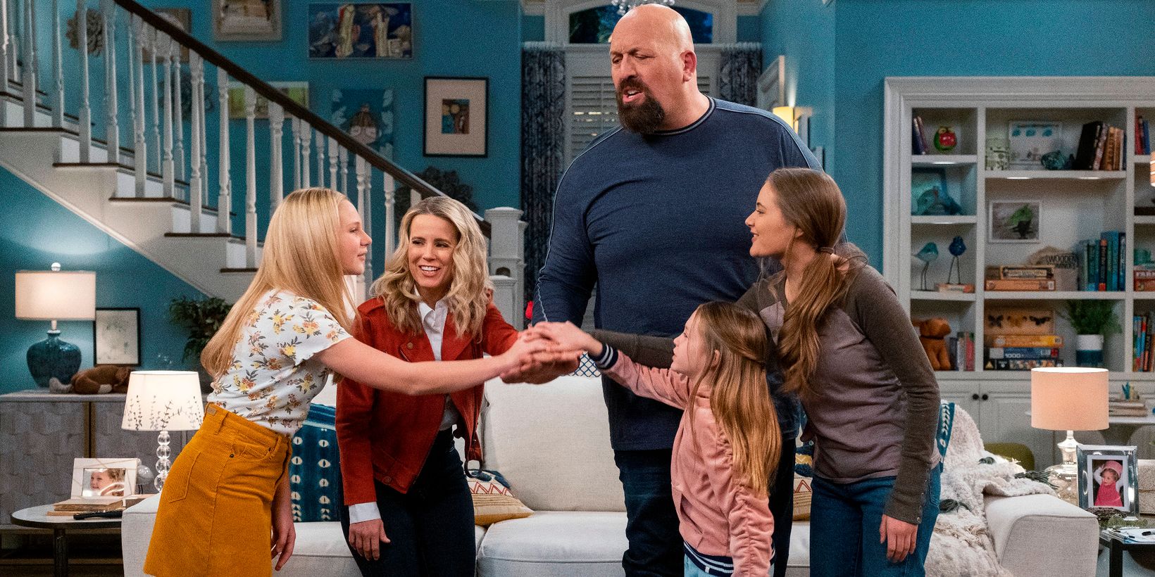 The Big Show og familien i The Big Show Show