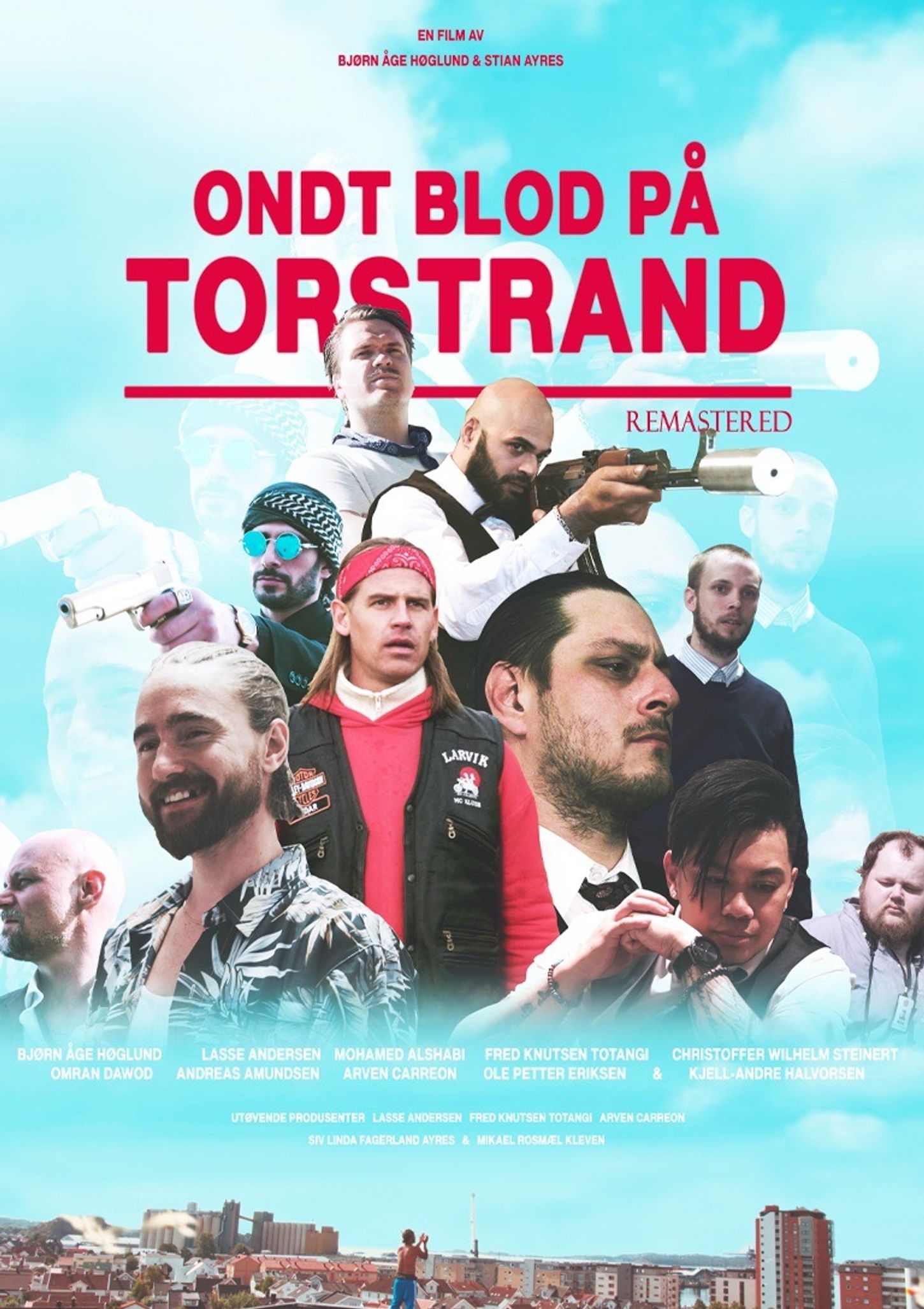 Plakat for 'Ondt blod på Torstrand - Remastered'