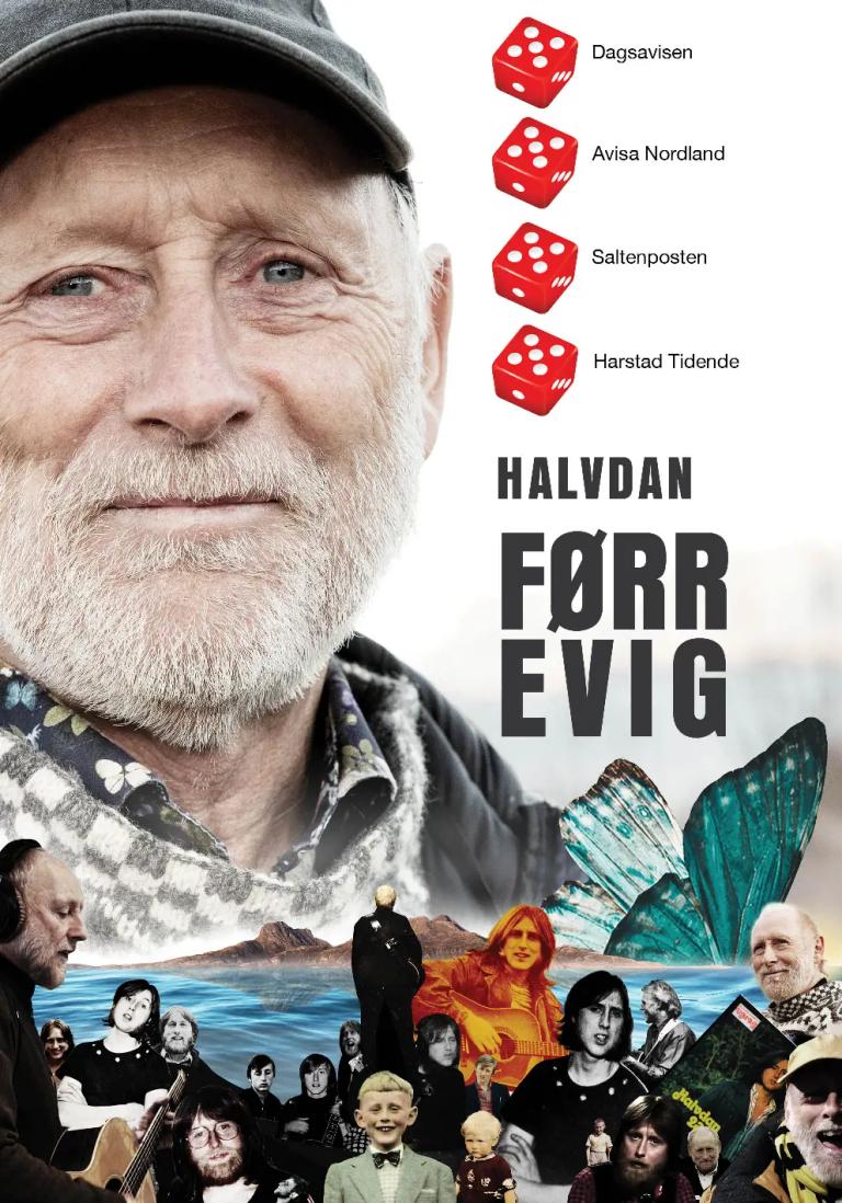 Plakat for 'Halvdan førr evig'