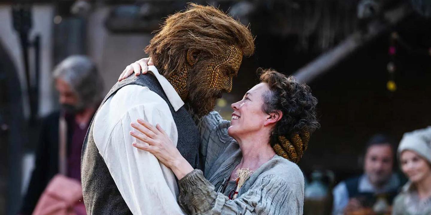 Alexander Skarsgård og Olivia Colman i Wicker