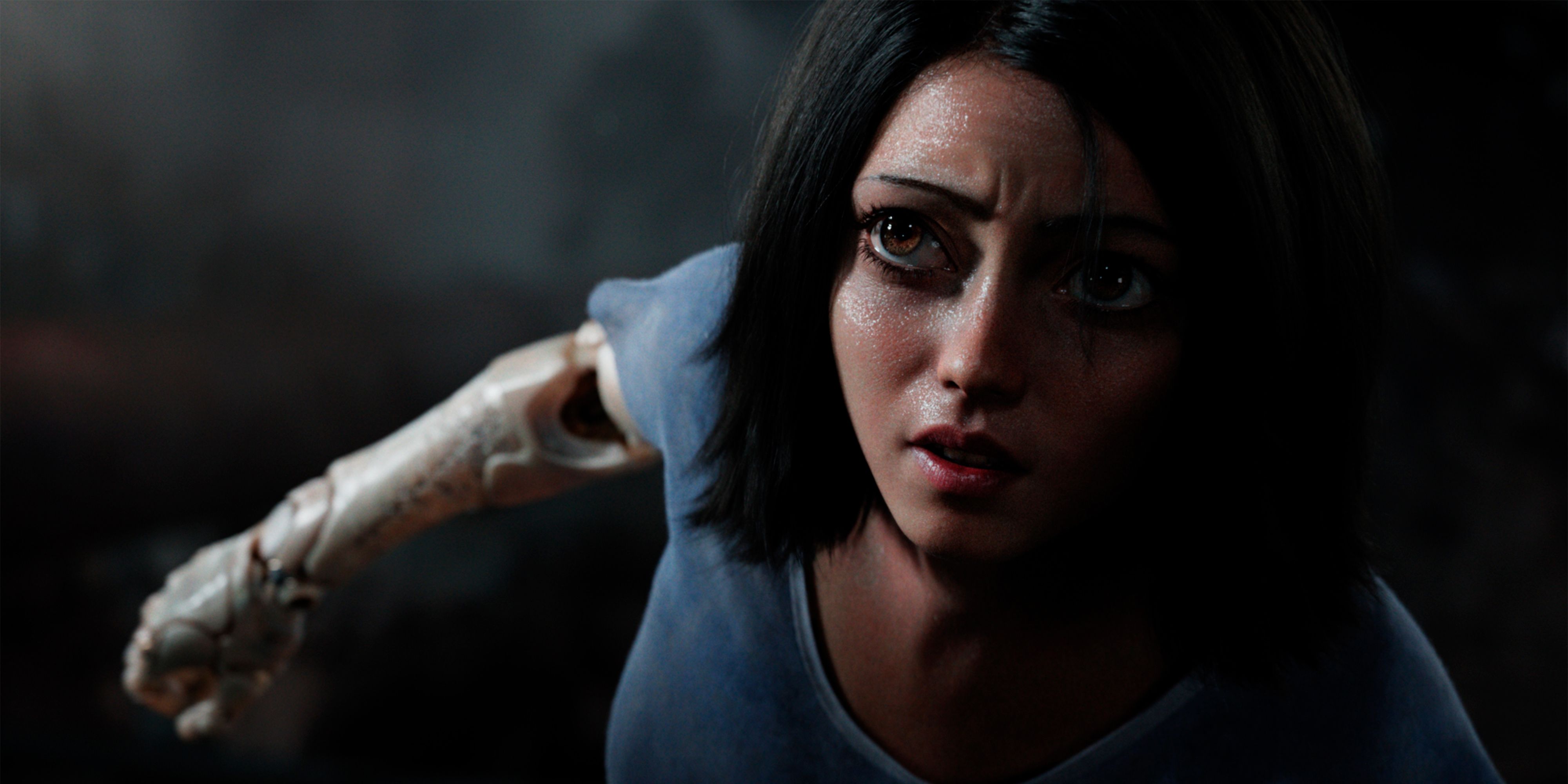 Rosa Salazar i Alita: Battle Angel