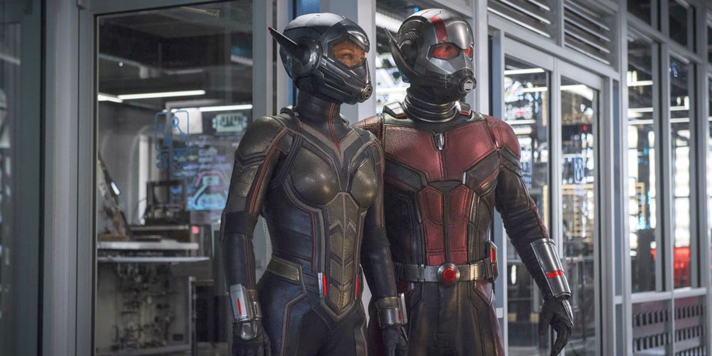 Evangeline Lilly og Paul Rudd i Ant-Man and the Wasp