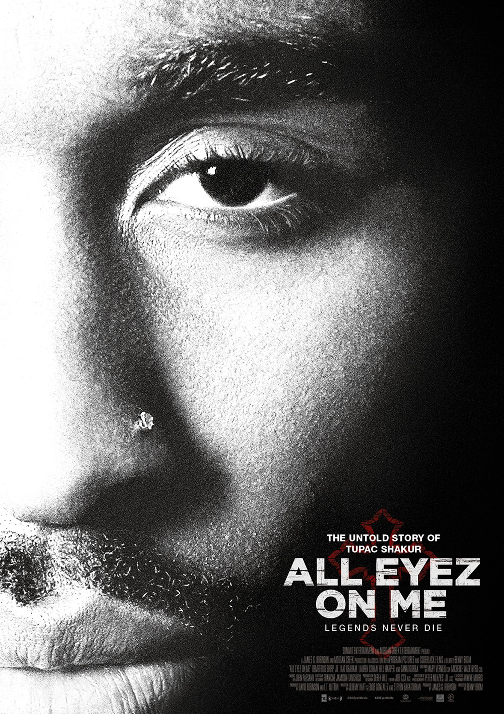 Plakat for 'All Eyez on Me'