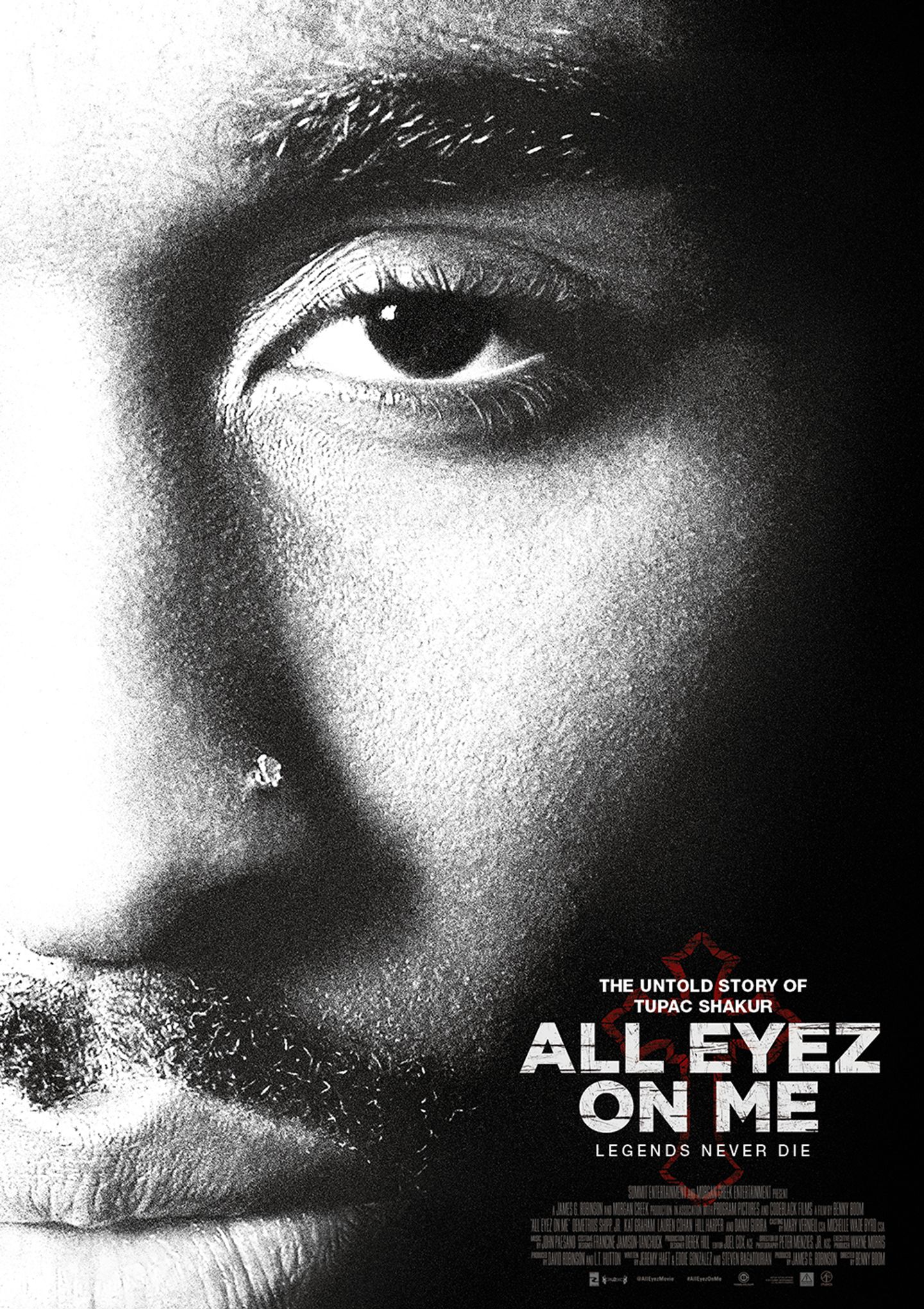 Plakat for 'All Eyez on Me'